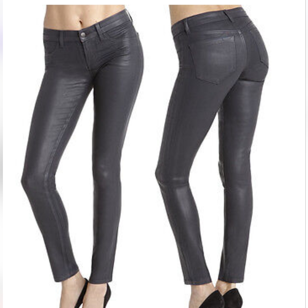 J Brand Black Pearl 901 Leggings Pants Jeans 25
